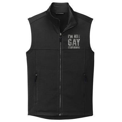 IM Not Gay But 20 Dollars Is 20 Dollars Funny Adult Collective Smooth Fleece Vest