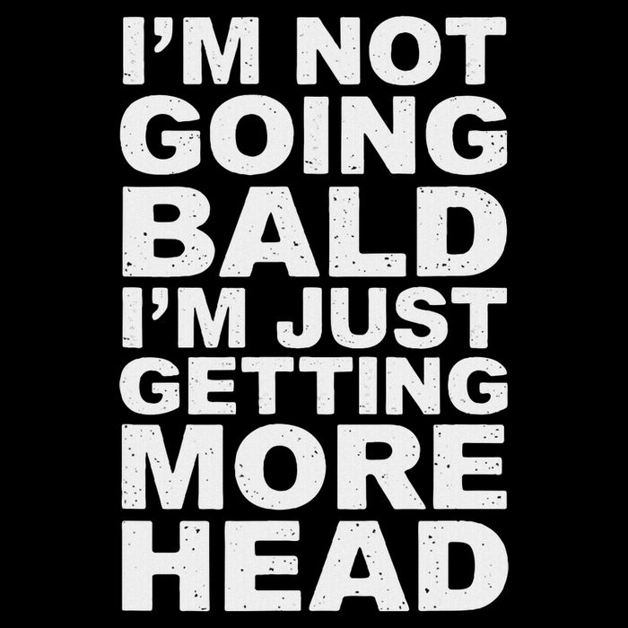 I’m Not Going Bald I’m Just Getting More Head Flatbill Hat