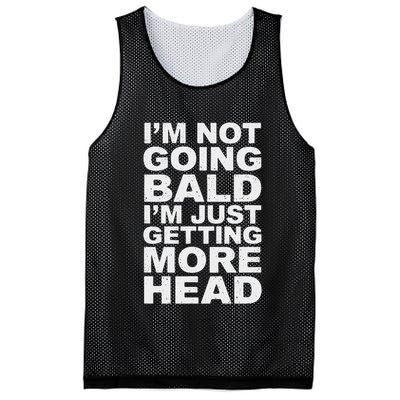I’m Not Going Bald I’m Just Getting More Head Mesh Reversible Basketball Jersey Tank