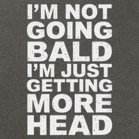 I’m Not Going Bald I’m Just Getting More Head Cotton Canvas Backpack
