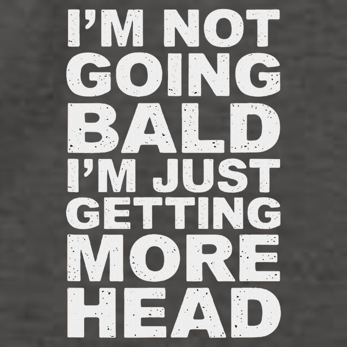 I’m Not Going Bald I’m Just Getting More Head Vector Backpack