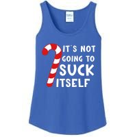 Its Not Going To Suck Itself Candy Cane Funny Christmas Joke Meaningful Gift Ladies Essential Tank