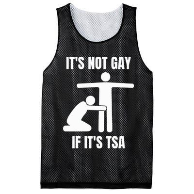 It’S Not Gey If It’S Tsa Mesh Reversible Basketball Jersey Tank