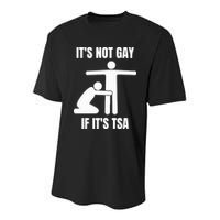 It’S Not Gey If It’S Tsa Youth Performance Sprint T-Shirt