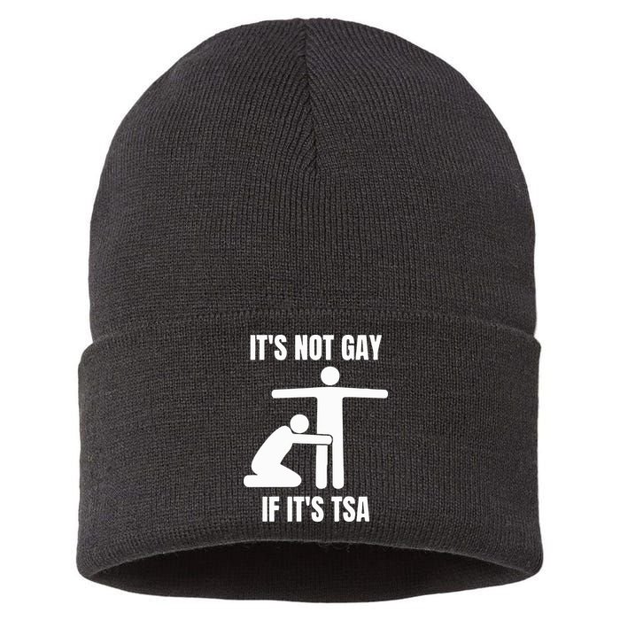 It’S Not Gey If It’S Tsa Sustainable Knit Beanie