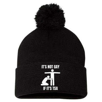It’S Not Gey If It’S Tsa Pom Pom 12in Knit Beanie