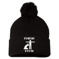 It’S Not Gey If It’S Tsa Pom Pom 12in Knit Beanie