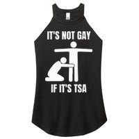 It’S Not Gey If It’S Tsa Women's Perfect Tri Rocker Tank