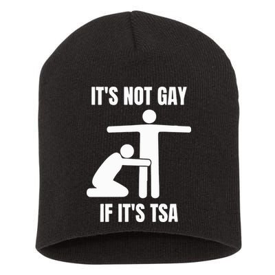 It’S Not Gey If It’S Tsa Short Acrylic Beanie