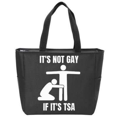 It’S Not Gey If It’S Tsa Zip Tote Bag
