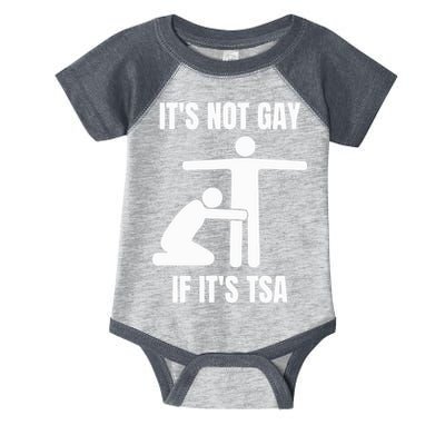 It’S Not Gey If It’S Tsa Infant Baby Jersey Bodysuit