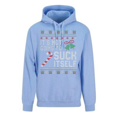 ItS Not Going To Suck Itself Candy Cane Ugly Xmas Sweaters Unisex Surf Hoodie