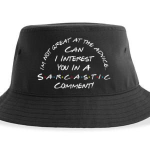 IM Not Great At The Advice Sarcastic Comment Sustainable Bucket Hat