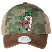 Its Not Going To Lick Itself Ugly Christmas Legacy Tie Dye Trucker Hat