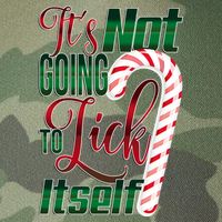 Its Not Going To Lick Itself Ugly Christmas Legacy Tie Dye Trucker Hat