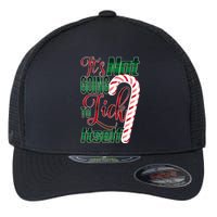 Its Not Going To Lick Itself Ugly Christmas Flexfit Unipanel Trucker Cap