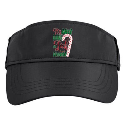Its Not Going To Lick Itself Ugly Christmas Adult Drive Performance Visor