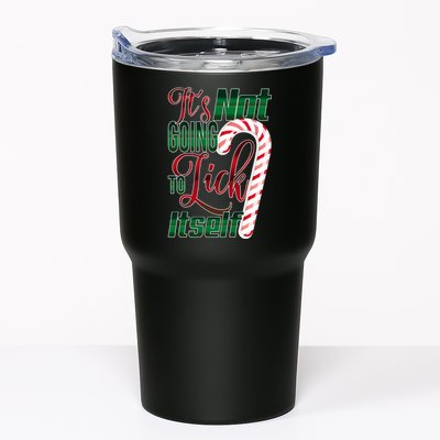 Its Not Going To Lick Itself Ugly Christmas Tumbler