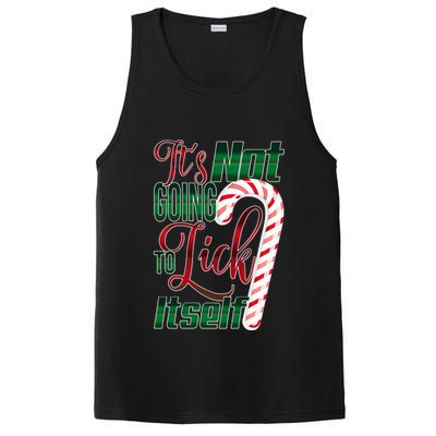Its Not Going To Lick Itself Ugly Christmas PosiCharge Competitor Tank