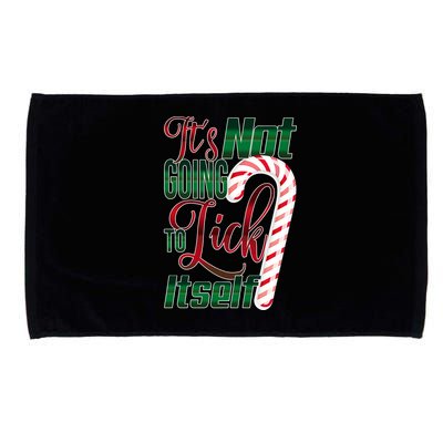Its Not Going To Lick Itself Ugly Christmas Microfiber Hand Towel