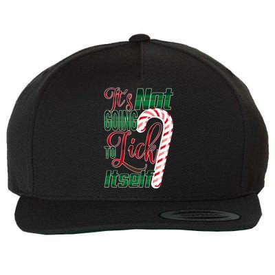Its Not Going To Lick Itself Ugly Christmas Wool Snapback Cap
