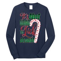 Its Not Going To Lick Itself Ugly Christmas Long Sleeve Shirt
