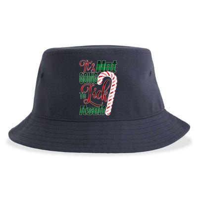 Its Not Going To Lick Itself Ugly Christmas Sustainable Bucket Hat