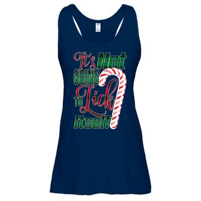Its Not Going To Lick Itself Ugly Christmas Ladies Essential Flowy Tank