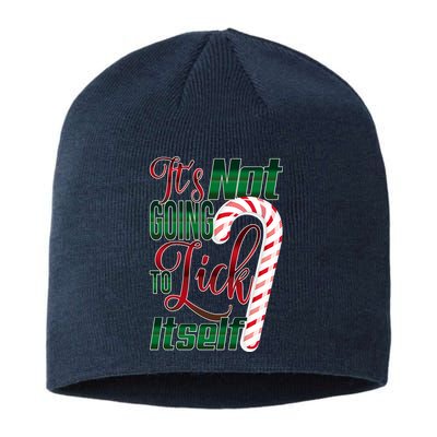 Its Not Going To Lick Itself Ugly Christmas Sustainable Beanie