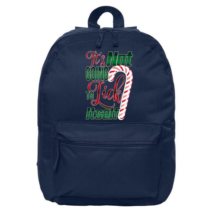 Its Not Going To Lick Itself Ugly Christmas 16 in Basic Backpack