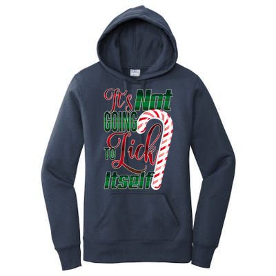 Its Not Going To Lick Itself Ugly Christmas Women's Pullover Hoodie