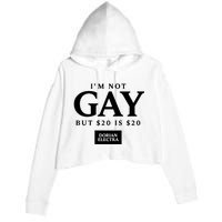 Im Not G.Ay But $20 Is $20 I Made $20 At The Dorian Electra Concert Crop Fleece Hoodie