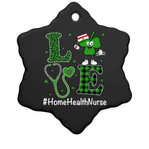 Irish Nurse Gift St Patricks Day Love Home Health Nurse Gift Ceramic Star Ornament