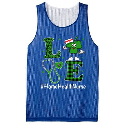 Irish Nurse Gift St Patricks Day Love Home Health Nurse Gift Mesh Reversible Basketball Jersey Tank