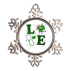 Irish Nurse Gift St Patricks Day Love Home Health Nurse Gift Metallic Star Ornament