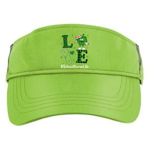 Irish Nurse Great Gift St Patricks Day Love School Nurse Life Gift Adult Drive Performance Visor