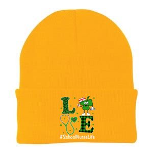 Irish Nurse Great Gift St Patricks Day Love School Nurse Life Gift Knit Cap Winter Beanie