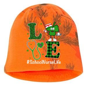 Irish Nurse Great Gift St Patricks Day Love School Nurse Life Gift Kati - Camo Knit Beanie