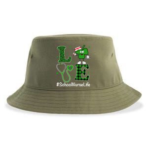 Irish Nurse Great Gift St Patricks Day Love School Nurse Life Gift Sustainable Bucket Hat