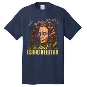 Isaac Newton Gravitation Physicist Physics Science Astronomy Tall T-Shirt