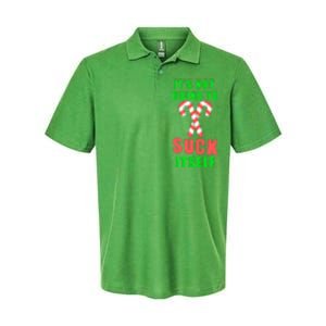 Its Not Going To Suck Itself Funny Inappropriate Xmas Softstyle Adult Sport Polo