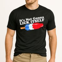 Its Not Gonna Lick Itself Funny Popsicle 4th Of July Gifts Cooling Performance Crew T-Shirt