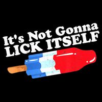 Its Not Gonna Lick Itself Funny Popsicle 4th Of July Gifts Wool Snapback Cap