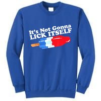 Its Not Gonna Lick Itself Funny Popsicle 4th Of July Gifts Sweatshirt