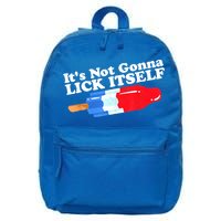 Its Not Gonna Lick Itself Funny Popsicle 4th Of July Gifts 16 in Basic Backpack