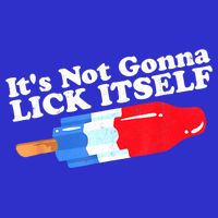 Its Not Gonna Lick Itself Funny Popsicle 4th Of July Gifts Magnet