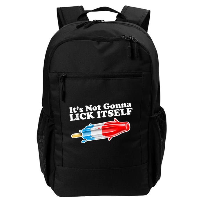 Its Not Gonna Lick Itself Funny Popsicle Backpack