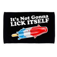 Its Not Gonna Lick Itself Funny Popsicle Microfiber Hand Towel
