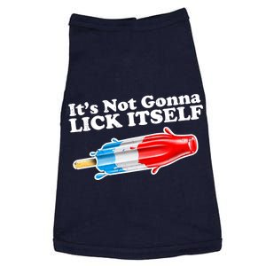 Its Not Gonna Lick Itself Funny Popsicle Doggie Tank