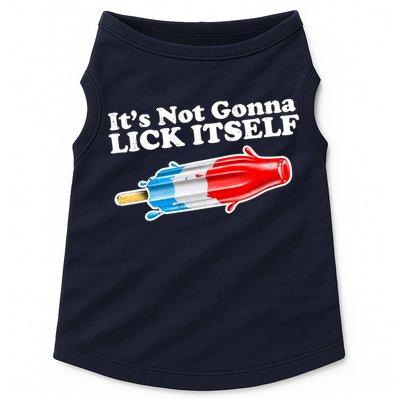 Its Not Gonna Lick Itself Funny Popsicle Doggie Tank